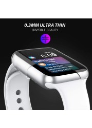 TPU Cover for Apple Watch Series 5 4 3 2 1 Case 38 40 44mm 40mm iWatch 42mm 38mm 44mm Flexible Screen Protector Bumper Accessories