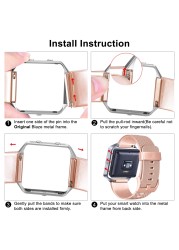 6pcs/4pcs/3pcs TPU Watch Strap for Fitbit Blaze Band Smartwatch Wristband Watchband Bracelet for Fitbit Blaze Strap Accessory