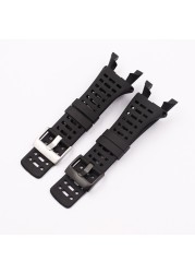 Watch Accessories Silicone Rubber Strap For Suunto Ambit 3 Peak - Ambit 2, Men's Rubber Watch Band