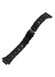 For Casio G-SHOCK DW-5600 DW6900 DW9600 GW-M5610 Black Plastic Strap Stainless Steel Buckle Men Bracelet Band Watch Accessories