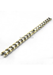 8mm T003209 watches watch parts female strip solid golden between gold and silver stainless steel watch band