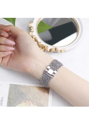 dress bracelet for apple watch band 40mm 41mm 38mm 45mm 44mm 42mm 38mm metal watchband bracelet iWatch series 3 4 5 6 se 7 strap