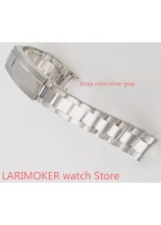 20mm BLIGER High Quality Stainless Steel Watch Band Band Deployment Clasp Fit 40mm Golden Watchband