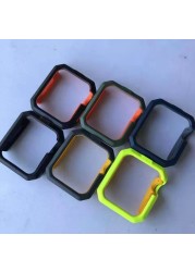 Sport case cover for apple watch 6/se/5/4 44mm 40mm bumper protector case for iwatch 4 3 2 1 38mm 42mm hard case for iphone watch brand