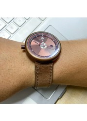 High Quality Horween Chromexcel Leather Straps Natural Brown Line Soft Wrap Handmade Watch Bands 18mm 20mm 22mm