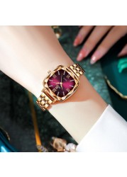 Women Watches New Women's Simplicity Casual Quartz Stainless Steel Band Watch Rose Ladies Wrist Watch Gift Montre Femme