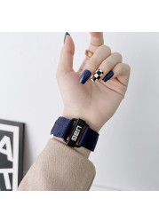 النايلون حزام (Nylon) ساعة لسامسونج غالاكسي 3 45 46 مللي متر جير S3 ل amazfit GTR حزام الرياضة حلقة لهواوي GT2 2e ل Seiko 22 مللي متر سوار