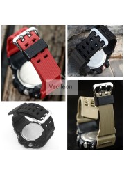 Silicone Resin Watchband for GG-1000 GWG-100 GSG-100 Men Sports Waterproof Replacement Watch Band Watch Accessories with Tools