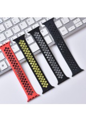 Silicone Elastic Solo Loop Strap For Apple Watch Band 44mm 40mm 38mm 42mm 41mm 45mm Applewatch IWatch 7 6 5 4 3 2 1 SE Bracelet