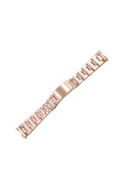 CARLYWET - Rose Gold or Silver Two-tone Watch Band for Datejust 13 17 19 20 mm 316L