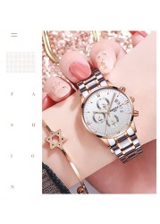 NIBOSI Watch for Women Luxury Brand Female Chronograph Women's Watch Luxury Lover Watch Classic Lady Watch Relogio Feminino