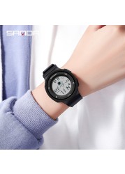 SANDA 2022 New Fashion Sport Women's Watches Digital Watch Waterproof Female Watch 5ATM Waterproof Relogio Feminino 2121