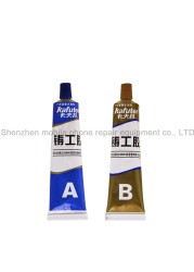 High Temperature 100g AB Glue Metal Repair Glue Cast Iron Steel Strength Repair Adhesive Waterproof Transparent Fast Drying