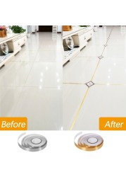 50M Self Adhesive Floor Tile Stickers Waterproof Wall Gap Sealing Tape Ceiling Strip Beauty Seam Decal Home Decoration