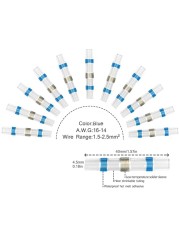 50/100/250 قطعة مختلط الحرارة يتقلص ربط محطات مقاوم للماء لحام كم أنبوب سلك كهربائي معزول لصق موصلات عدة