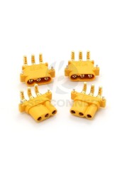 MR30PW Male-Female Connector, 90 Degree Right Angle, 10 Pairs