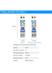 AC 1P 230V 10A 16A 20A 25A 32A المتبقية الحالي قطاع دارة التفاضلية قواطع مفتاح أمان DZ30LE-32