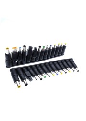 74pcs Universal Laptop DC Power Supply Adapter Connector Plug AC DC Converter Head Jack Charger Connectors Laptop Power Adapte