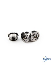 10pcs/lot ABEC-5 MF95ZZ MF95Z MF95 ZZ LF950ZZ High Quality 5x9x3mm Steel Shielded Flange Radial Bearing Ball Bearings