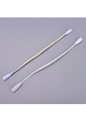 1pcs LED Tube Connector 3Pin/2Pin Double End Wire Cable 30cm Two Phase Three Phase T4 T5 T8 Lighting Lamp Connect Wholesale