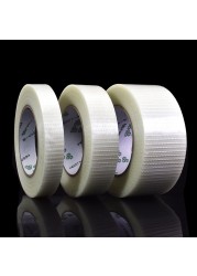 Tissue Tape Mesh Airplane Toy Model Super Strong Single-sided Mesh Tape Wear-resistant Fiberglass Strong Tape Reinforced