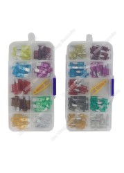 5-40A Auto Fuse For 27pcs Medium/45pcs Small Type With Light In 1 Box Car Fuse 32V Plug In Type