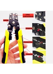 200 Pieces Boxed, Welding Annular End Pliers, Wire Connector, Crimp Welding Thermoresistant Tube Butt, Heat Shrink Sleeve, Insulation