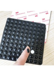 Toilet Protector Pad Drawer Pad Door Pad 8x2.5mm Self Adhesive Rubber Damper Cabinet Insulation Silicone Furniture Fenders