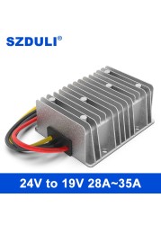 SZDULI 24V إلى 19V 1A 3A 5A 8A 10A 15A 20A 30A 35A DC DC تحويل تنحى 22-40V إلى 19V ينظم محول الجهد