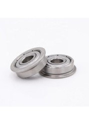 Free shipping 15pcs F689zz Size9*17*19*5mm high quality small deep groove ball flange bearing