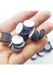 1/10/25/50/100pcs Round Self Adhesive Cylinder Magnets Round Magnetic Rubber DIY Crafts 12mm x 2mm