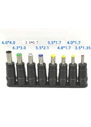 Power Cord Connector USB Port to 6.3*4.0mm 6.0*3.0mm 2.5*0.7mm 3.5*1.35mm 4.0*1.7mm 5.5*2.1mm DC Barrel Jack 5V 3.5mm