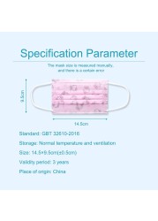 10-200 قطعة قناع واقٍ للأطفال القابل للتصرف قناع الوجه 3 رقائق Mascarillas quiurgicas homology adas الكرتون الأطفال أقنعة الوجه الفم