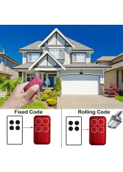 New Life FIDO2 FIDO4 Door Remote Control Replacement Life Garage Gate Remote Control 433mhz