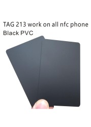 10pcs colorful 13.56mhz nfc card blue red black hotel key access control low cost rfid smart card