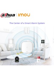 داهوا Imou محطة إنذار مع Airfly اتصال سلكي أو لاسلكي يدعم ما يصل إلى 32 جهاز كشف مركز نظام إنذار ذكي