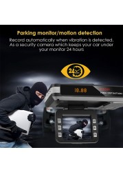 9V~24V DVR Video Recorder 2 in 1 Driving Camera Car Radar Detector Stream Detection 12 Languages ​​Car Dashboard Detector