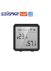 2022 Tuya Wifi Smart Temperature Sensor Humidity Sensor Indoor Thermometer LCD Display Alexa Google Home Support