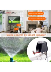 Tuya WiFi Water Valve Smart Gas Valve Smart Life App Control Vioce Control by Alexa Echo Google Assistant