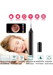 Bebird R1 R3 Smart Visual Ear Sticks Endoscope 300W High Precision Earpick Mini Camera Otoscope Health Care Ear Cleaner