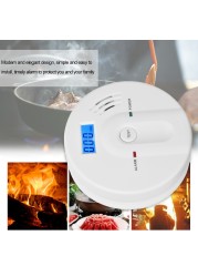 JKD-603 Digital LCD Display Carbon Monoxide Poisoning Gas Sensor Alarm Warning Detector