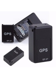 GF07 Magnetic Vehicle Tracker Small GPS Real Time Tracking Locator Device Magnetic Portable GPS Real Time Vehicle Locator