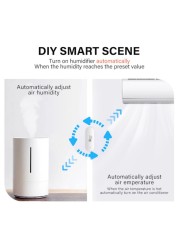 Tuya Smart WiFi Zigbee Temperature Humidity Sensor Humidity Monitor Humidity for Alexa Google Home Zigbee Gateway