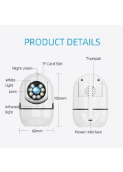 IP Camera 5G WiFi Baby Monitor 1080P Indoor CCTV Video Surveillance Camera AI Car Tracking Wireless Home Camera Alexa