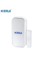 2022 Kerui Tuya W18 لاسلكي واي فاي إنذار المنزل GSM IOS أندرويد APP التحكم LCD GSM SMS لص نظام إنذار لأمن الوطن