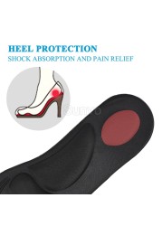 Orthotic Insoles Flat Feet Arch Support Memory Foam Plantillas Fasciitis Shoe Pad Orthotic Foot Insert Insole Pads Dropshipping