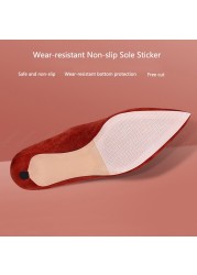 Anti-Slip Pad for Shoes Women High Heel Shoe Outsole Protection Self-adhesive Soles Stickers Replacement Shoe Care Sole Insoles