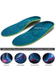 IFITNA Arch Support Orthotic Insoles for Plantar Fasciitis Heel Pain Flat Feet Men Woman Outdoor Sports Orthopedic Shoe Inserts