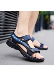 Men Sandals Summer Shoes Fashion Trendy Slippers Size 39-46