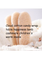 xiaomi children insole warm and cold proof imitation wool lamb cashmere for boys and girls in winter zapatos de mujer woman